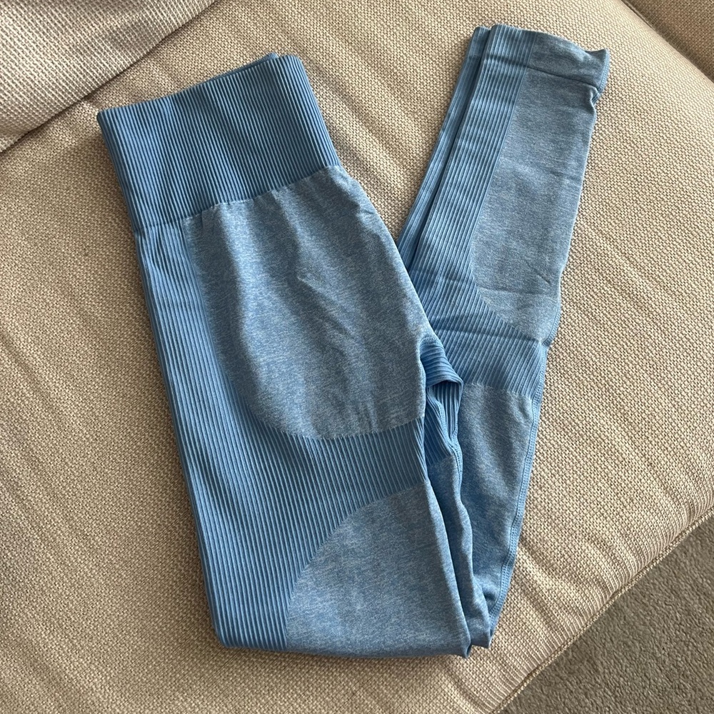 MOYOOGA light blue seamless leggings